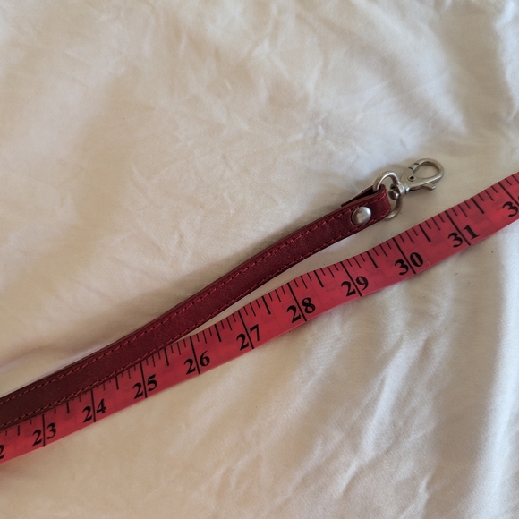 Italian Leather Clutch with Strap - Picture 4 of 7